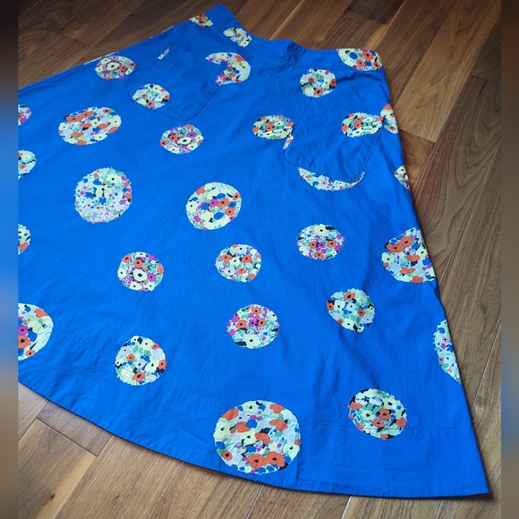 52 Conversations by Anthropologie Colloquial Full Skirt size 14 - Picture 5 of 7